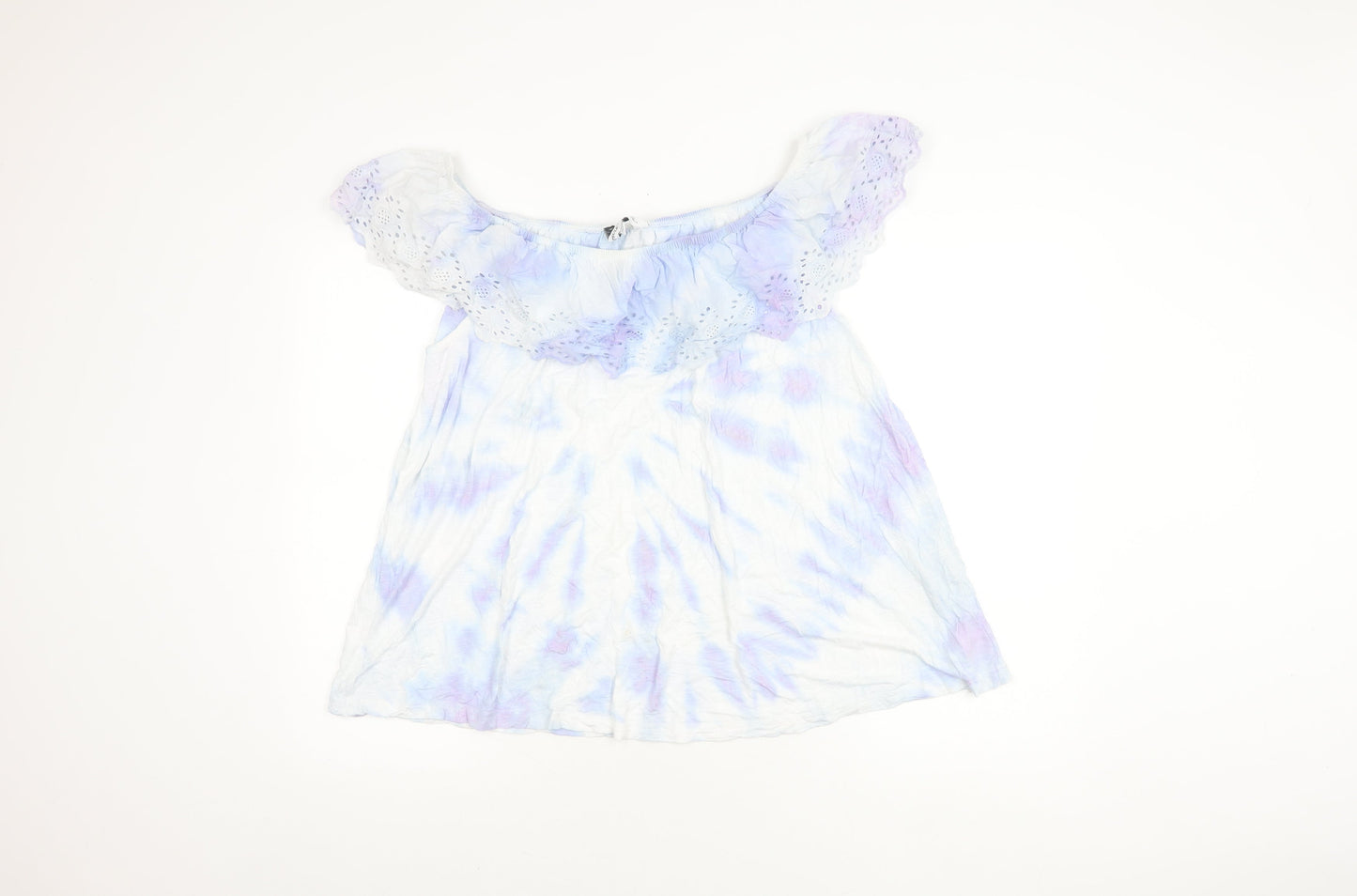 Womens UK Size 14 Capsule Multicoloured Basic Blouse
