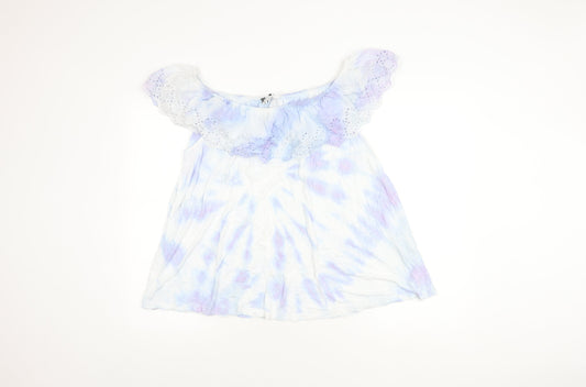 Capsule Women's Multicoloured Off-Shoulder Top, Size 14