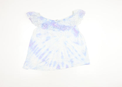Womens UK Size 14 Capsule Multicoloured Basic Blouse