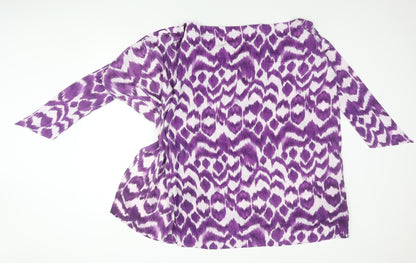 Womens UK Size 18 JD Williams Purple  Blouse