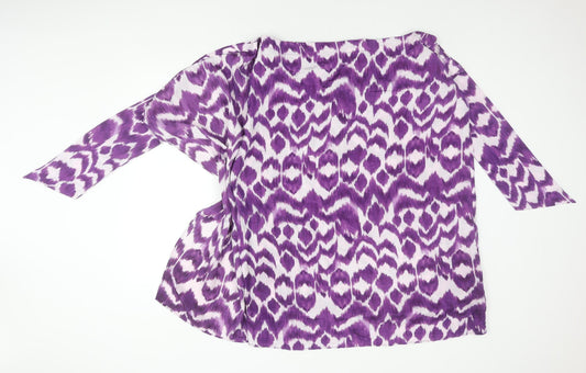 Womens UK Size 18 JD Williams Purple  Blouse