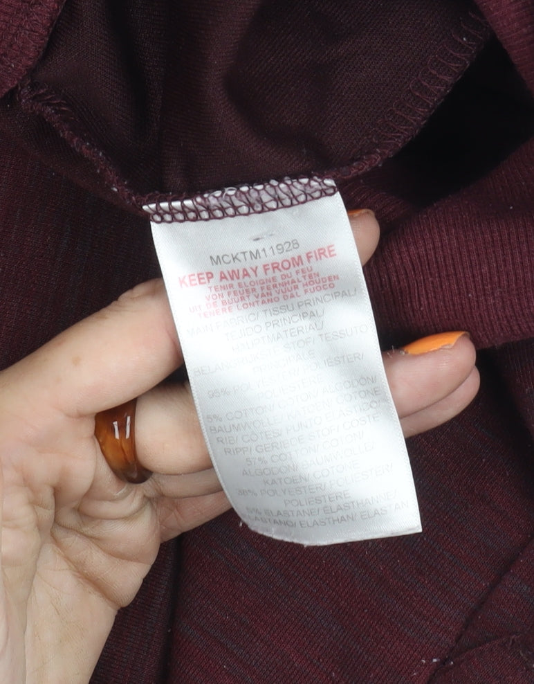 McKenzie Men's Red Jogger Trousers M