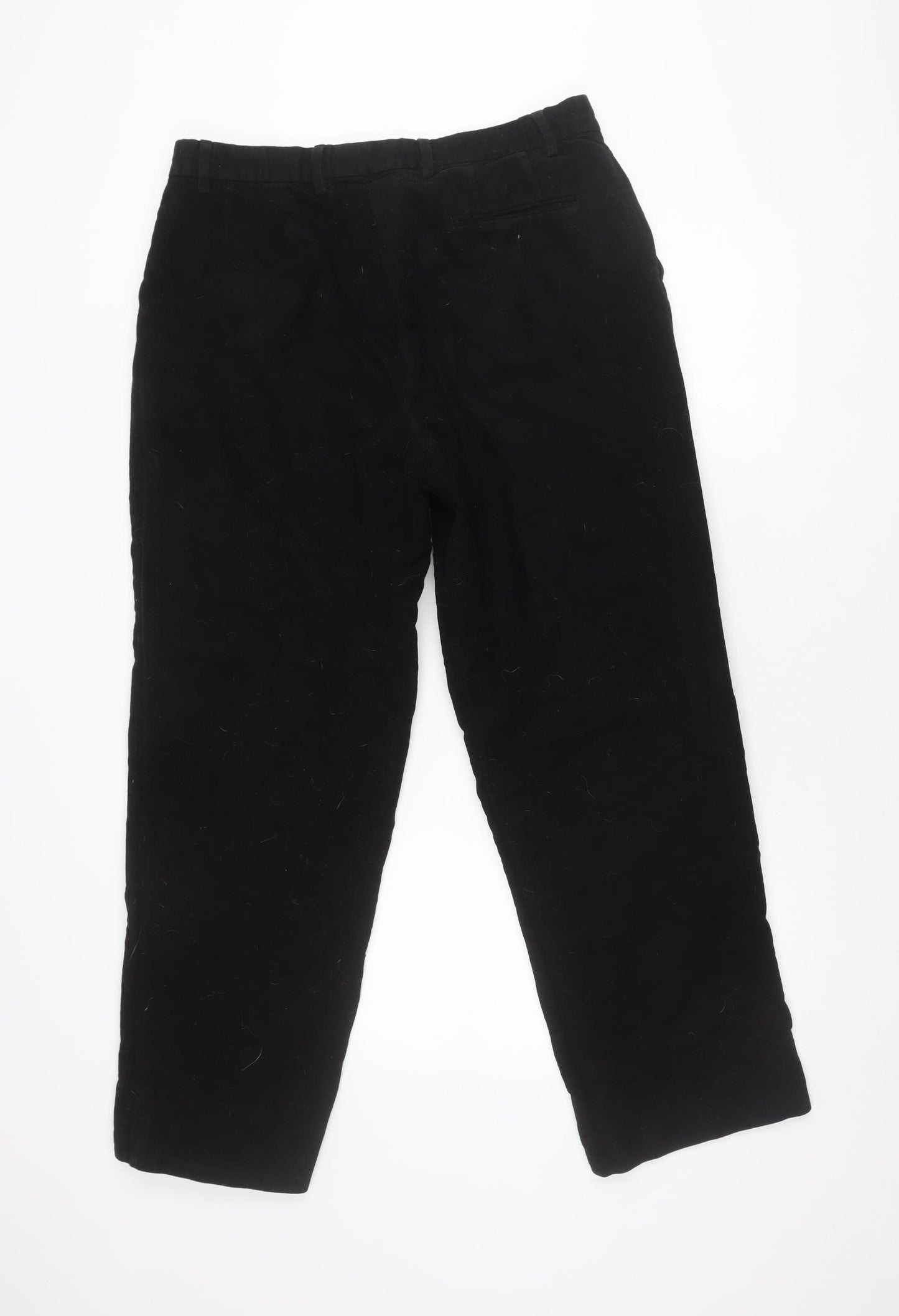 Boden Men's Black Cotton Trousers Size L