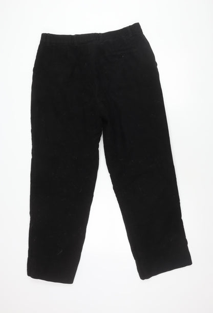 Boden Men's Black Cotton Trousers Size L