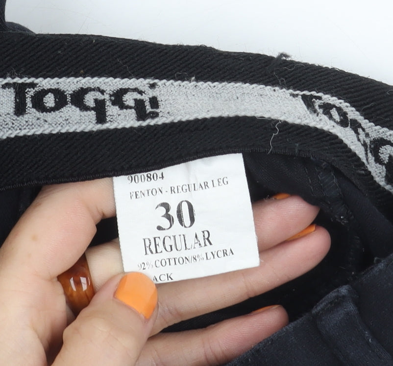Toggi Black Regular Trousers Size 12 Activewear
