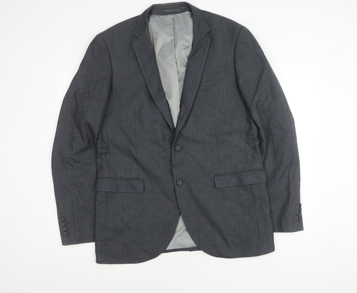 Mens UK Size 42 NEXT Regular Grey Suit Jacket