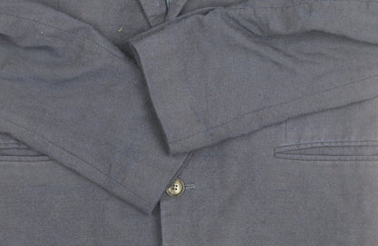 Mens UK Size 40 Topman Regular Blue Suit Jacket