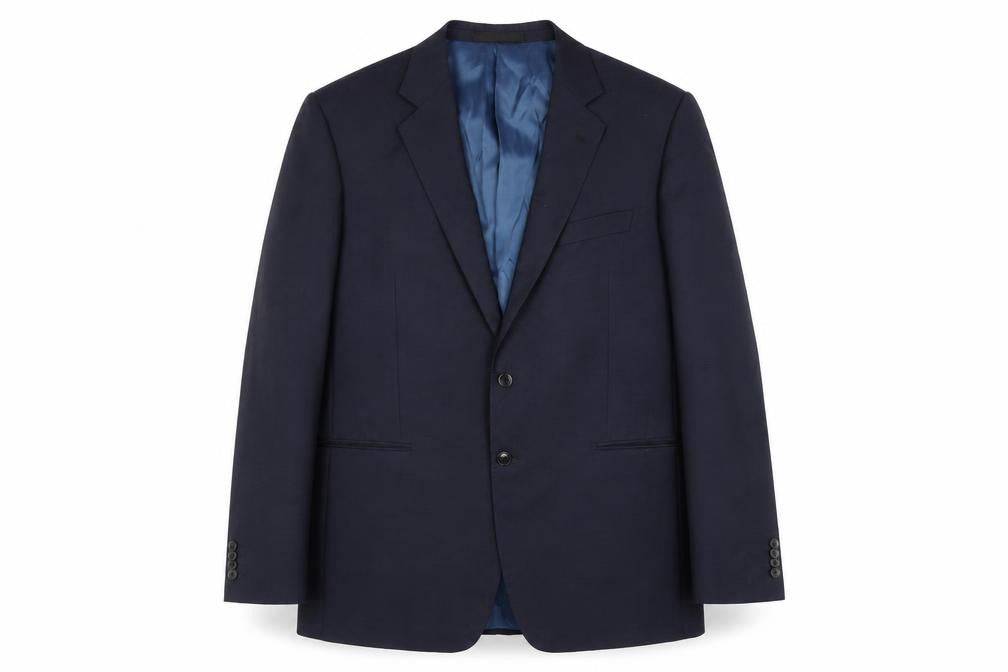 Mens UK Size 44 Marks and Spencer Regular Blue Suit Jacket