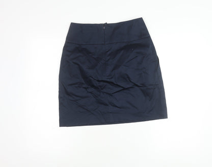 Marks and Spencer Women's Blue Pencil Skirt Size 10