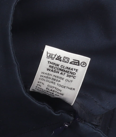 Marks and Spencer Women's Blue Pencil Skirt Size 10