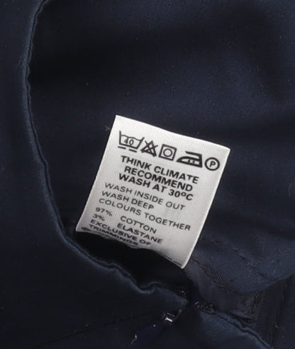 Marks and Spencer Women's Blue Pencil Skirt Size 10