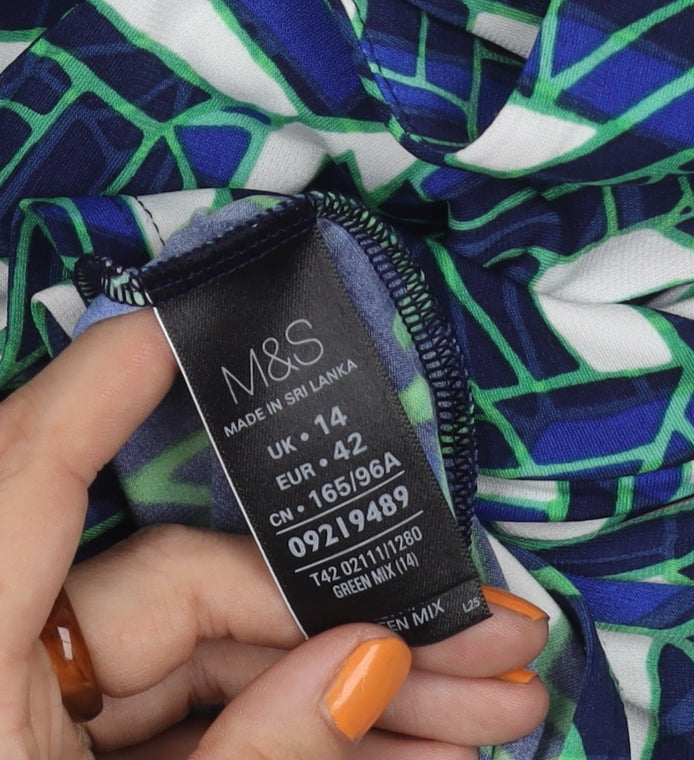 Marks and Spencer Multicoloured Geometric Dress
