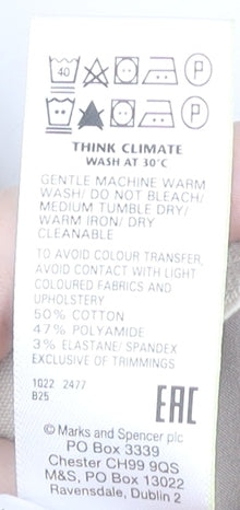Womens UK Size 12 Marks and Spencer Regular Fit Casual Beige Trousers