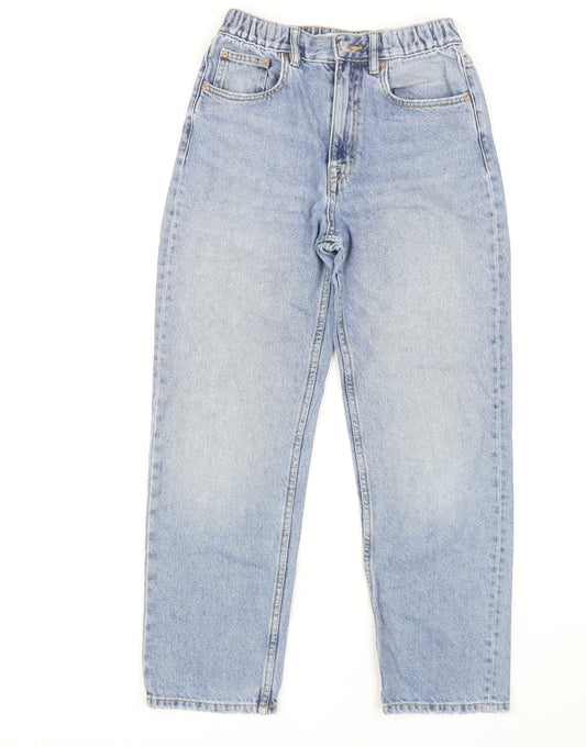 Pull&Bear Women's Blue Straight Jeans Size 8