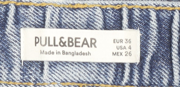 Pull&Bear Women's Blue Straight Jeans Size 8