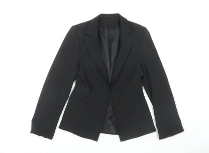 Womens UK Size 10 Bay Regular Black Blazer