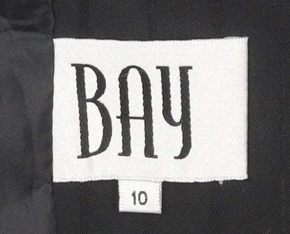 Womens UK Size 10 Bay Regular Black Blazer