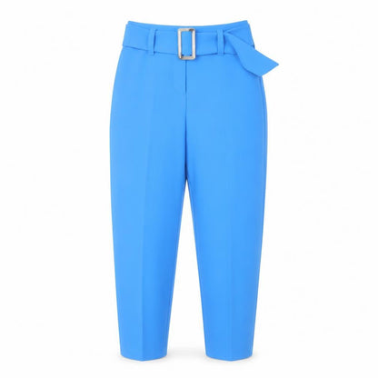 Womens UK Size 6 Topshop Regular Fit Casual Blue Trousers