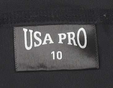 USA Pro Women’s Black Gym Leggings Size 10