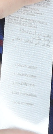 New Look Women's Blue Plaid Button-Up Shirt Size 12