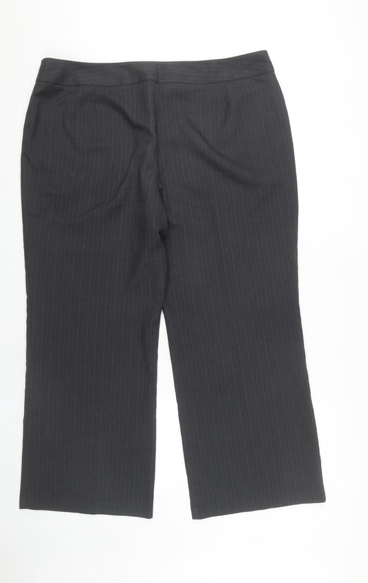 Womens UK Size 20 Marks and Spencer  Business Casual Black Trousers