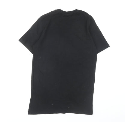 JK Attire Women's Black XS Cotton T-Shirt