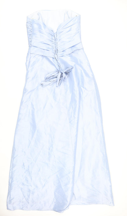 Forever Yours Women’s Blue Strapless Dress Size 10