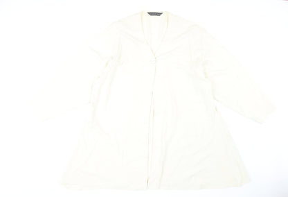 Julieann Heath Women's Ivory Long Coat