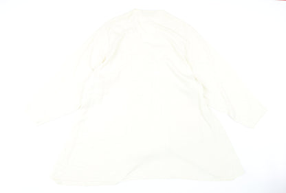Julieann Heath Women's Ivory Long Coat