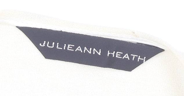 Julieann Heath Women's Ivory Long Coat