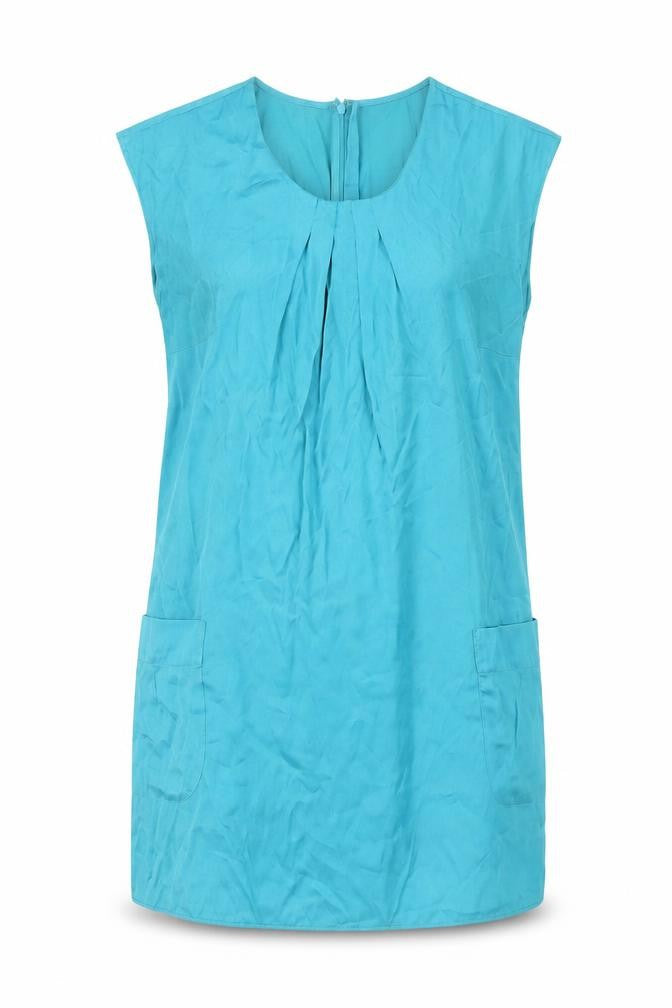 Marks and Spencer Women's Blue Shift Dress Size 10