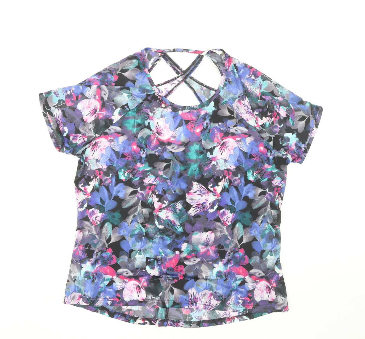 Marks and Spencer Women's Floral Activewear Top, Size 14