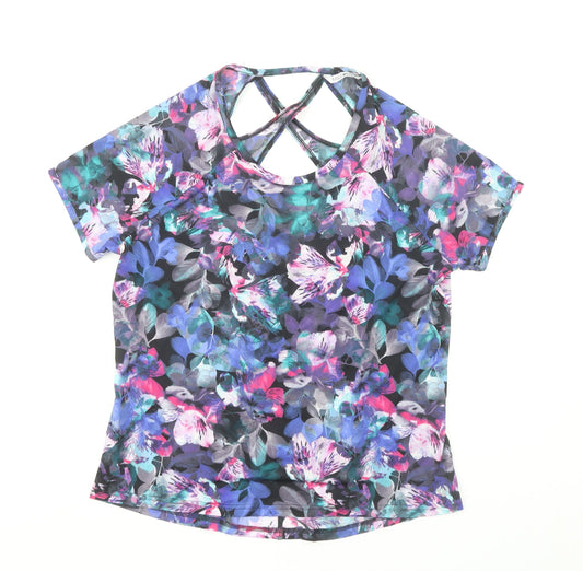 Marks and Spencer Women's Floral T-Shirt, Size 12