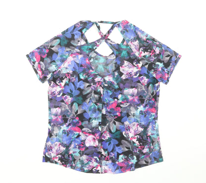 Marks and Spencer Women's Floral T-Shirt, Size 12