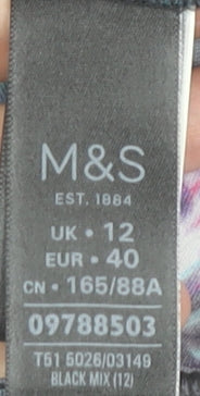 Marks and Spencer Women's Floral T-Shirt, Size 12