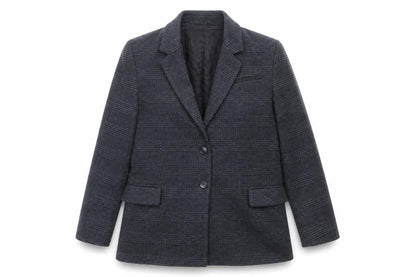 Modetrotter Women's Black Check Blazer Size 12