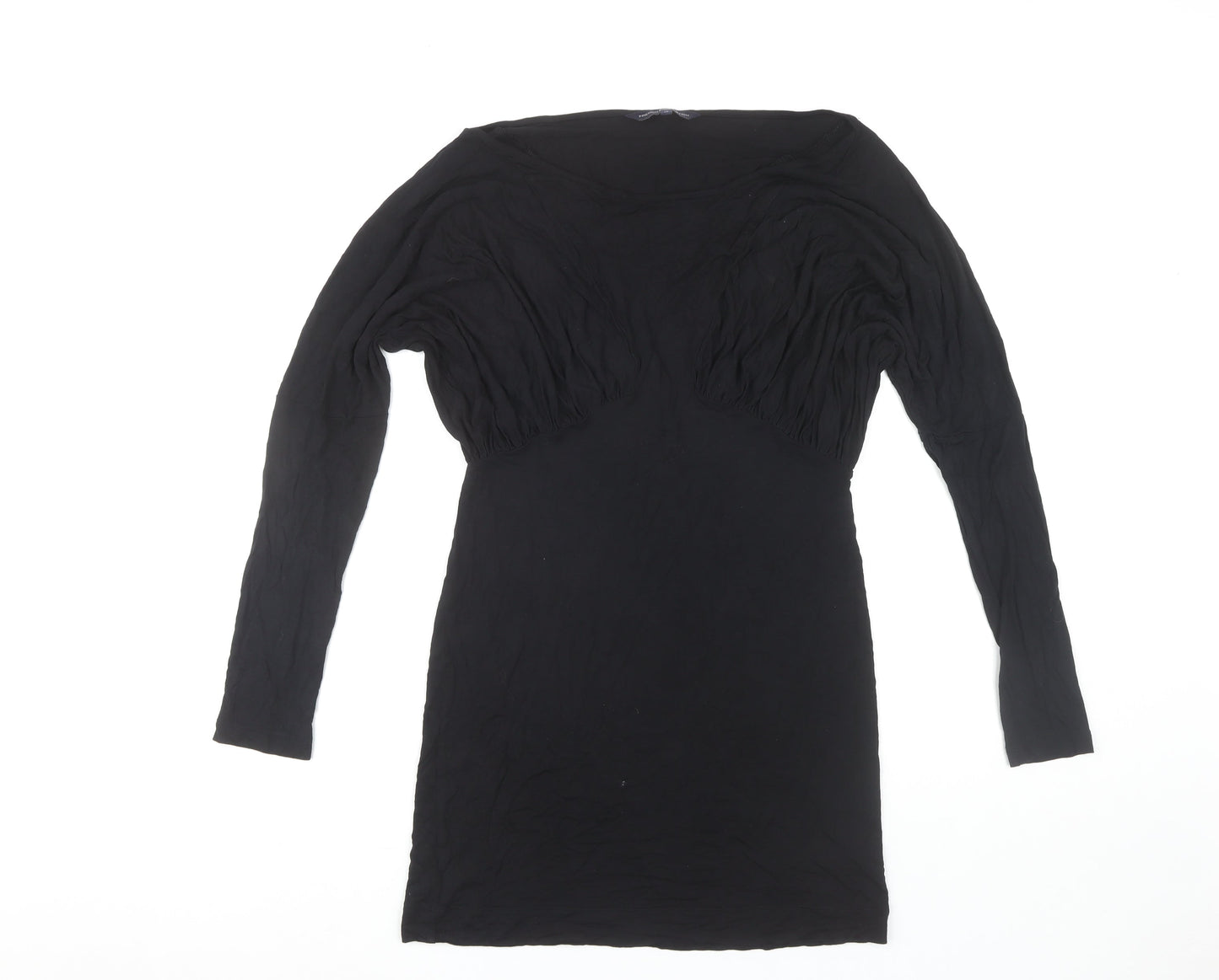 French Connection Women's Black Long Sleeve Dress, Size 14