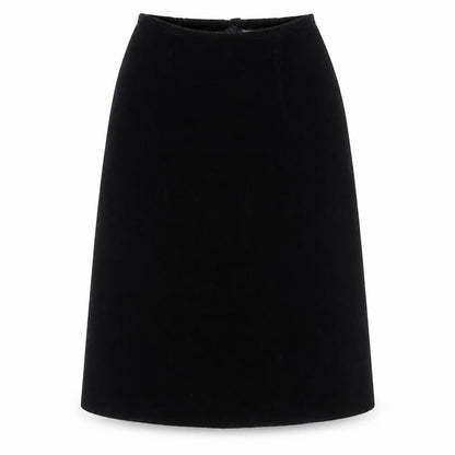 Womens UK Size 10 Talbots A-Line Velvet Skirt