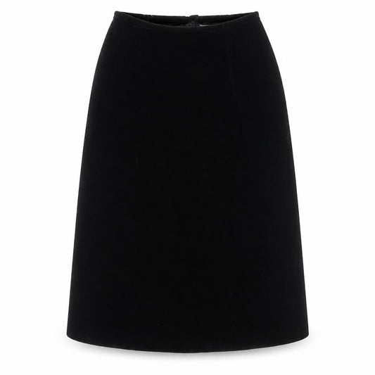 Womens UK Size 10 Talbots A-Line Velvet Skirt