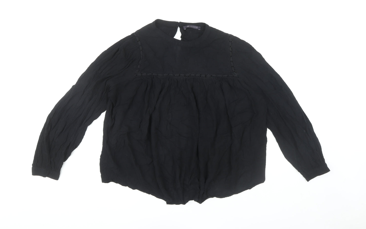 Womens UK Size 18 Marks and Spencer Black  Blouse