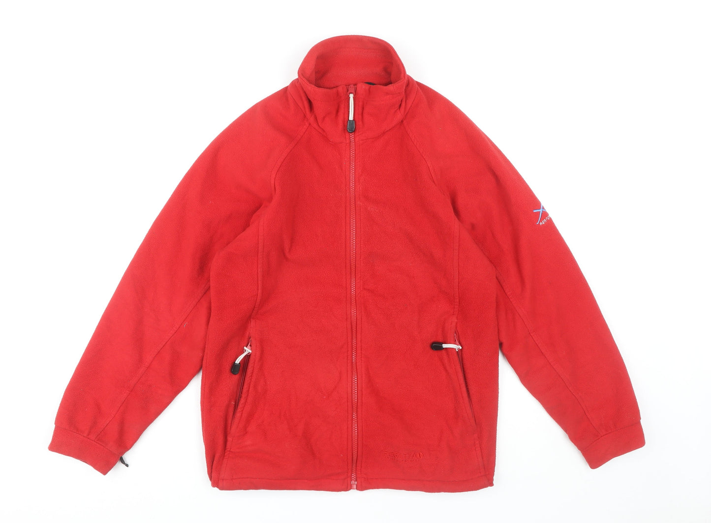 X-ERT Women's Red Fleece Jacket, Size 10, Casual Wear