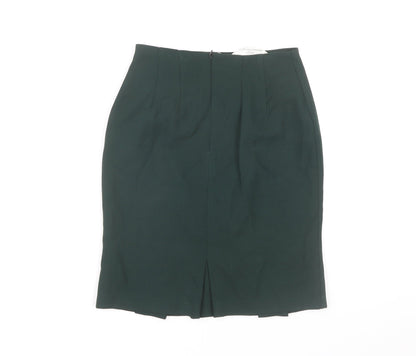 Marks and Spencer Women's Green Knee Length Pencil Skirt