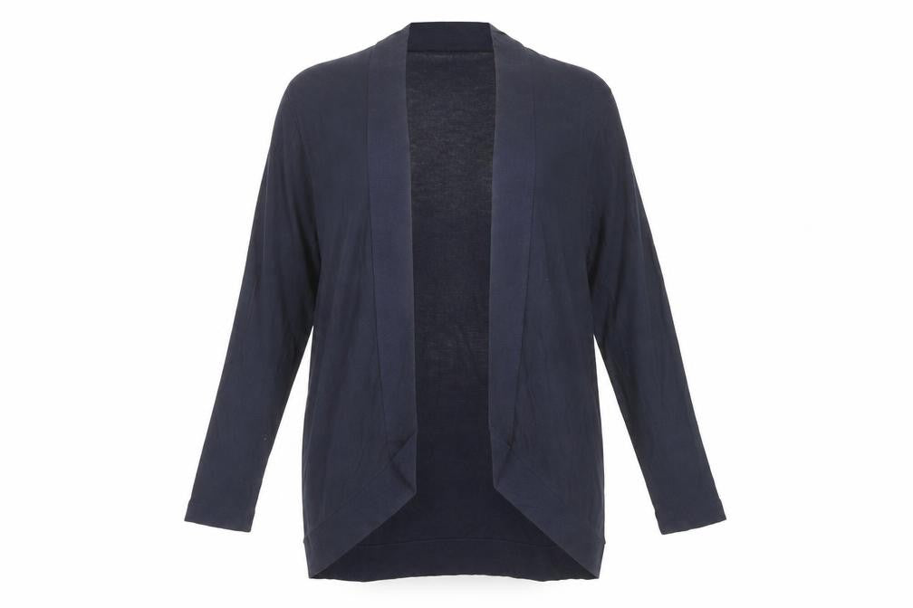 Womens UK Size 14 Marks and Spencer Blue Cardigan Jumper