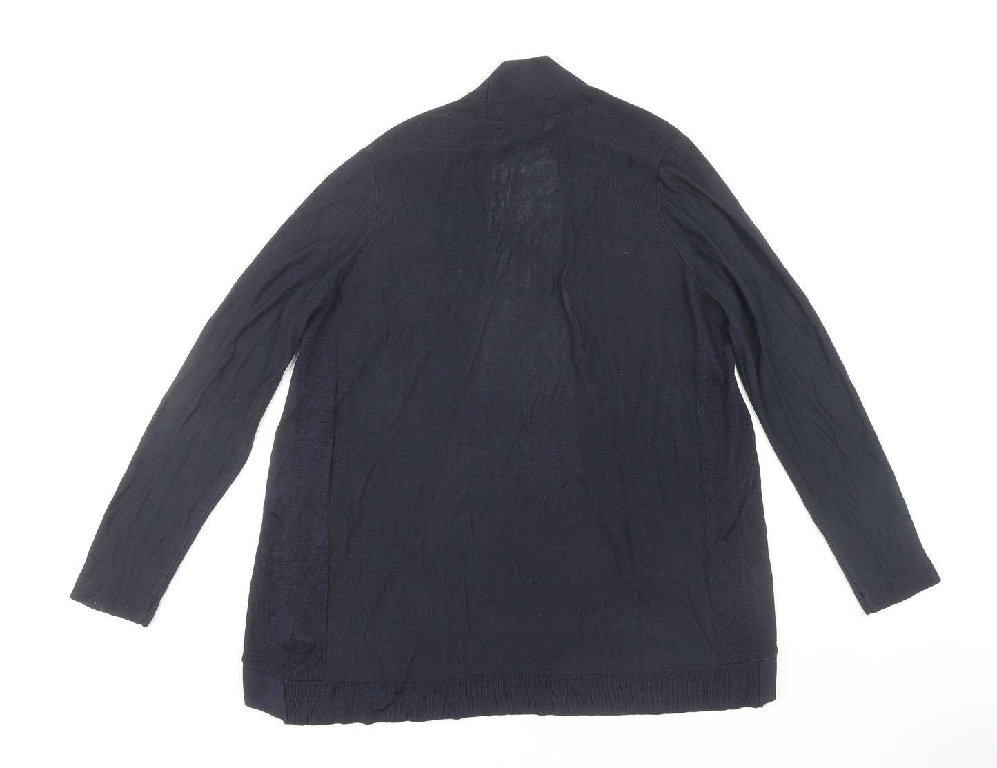 Womens UK Size 14 Marks and Spencer Blue Cardigan Jumper