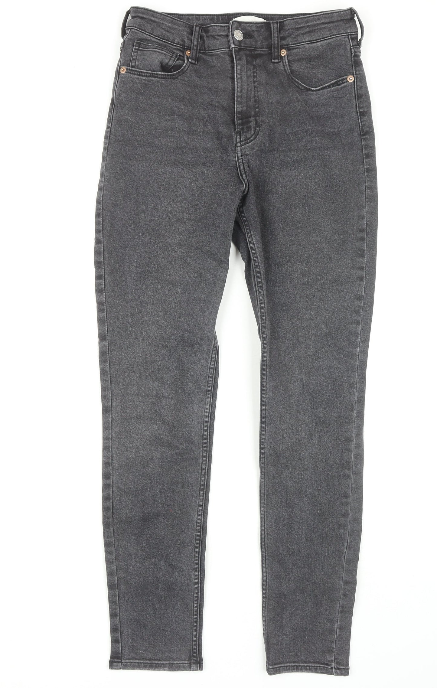 Women's Black Skinny Jeans Size 10 - Slim Fit, Stretch Denim
