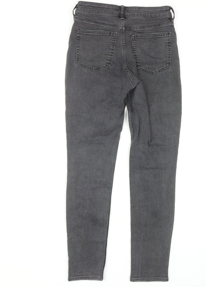 Women's Black Skinny Jeans Size 10 - Slim Fit, Stretch Denim