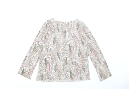 Marks and Spencer Women's Multicoloured Blouse - Size 12