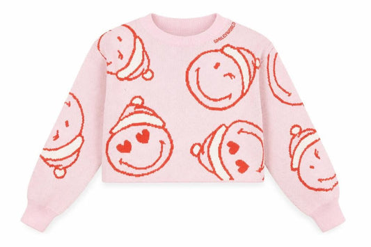 H&M Girls Pink Pullover Jumper, 9-10 Years, Autumn Winter