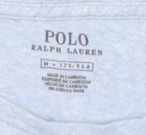 Polo Ralph Lauren Men's Blue M Cotton T-Shirt