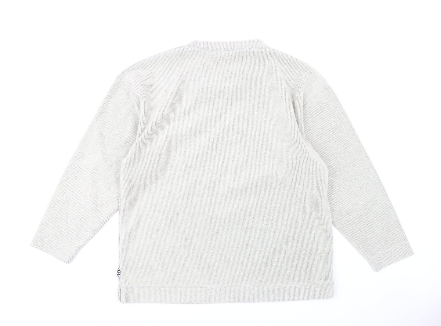 Freespirit Men's Ivory Knit Pullover Sweatshirt M
